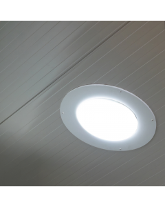 Powerdaylight Ø 35 cm round diffuser (no ceiling) interior components