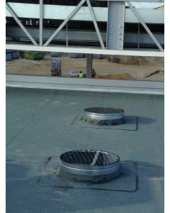 Powerdaylight Ø 53 cm Eco Cradle flat roof exterior (roof) components