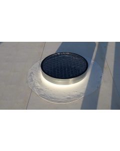 Powerdaylight Ø 53 cm Cradle round system with flat roof flashing