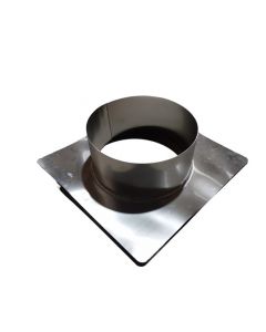 Powerdaylight Ø35cm flat roof flashing - upstand height increased up to 50 cm max.