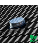 Powerdaylight Ø 35 cm Eco Cradle pitched roof exterior (roof) components