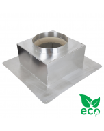 Powerdaylight Ø 35 cm prefabricated insulated flashing