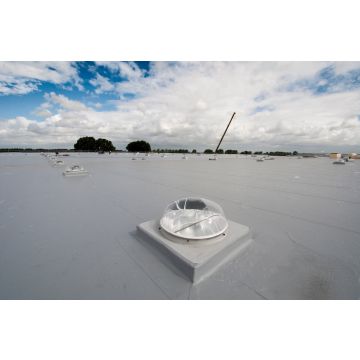 Powerdaylight Ø 53 cm Eco flat roof prefab flashing exterior (roof) components