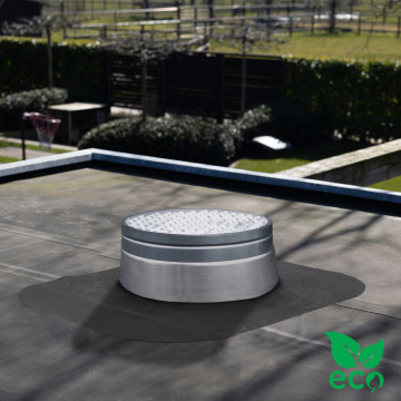 Powerdaylight Ø 53 cm Eco Cradle flat roof exterior (roof) components