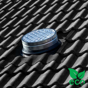 Powerdaylight Ø 35 cm Eco Cradle pitched roof exterior (roof) components