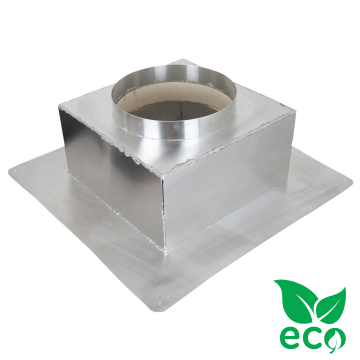 Powerdaylight Ø 25 cm prefabricated insulated flashing