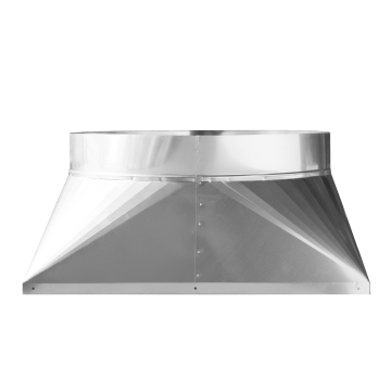 Powerdaylight Ø 53 cm transition box (for square diffuser)