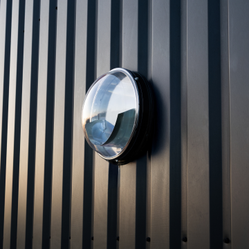 Powerdaylight Ø 25 cm wall mounted exterior components