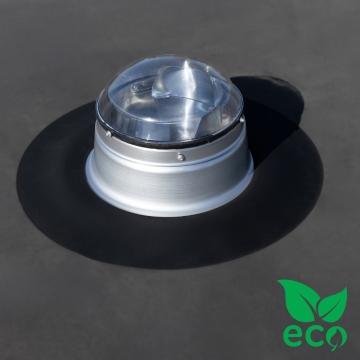 Powerdaylight Ø 25 cm Eco flat roof exterior (roof) components