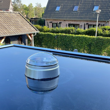 Powerdaylight Ø 53 cm flat roof exterior (roof) components