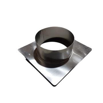 Powerdaylight Ø35cm flat roof flashing - upstand height increased up to 50 cm max.