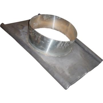 Powerdaylight Ø 53 cm lead roof flashing 40 cm high