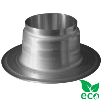 Powerdaylight Ø 35 cm flat roof flashing ECO