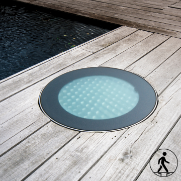 Powerdaylight Ø 53 cm Cradle round walkable exterior components