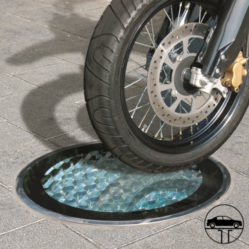 Powerdaylight Ø 53 cm Cradle round driveable exterior components