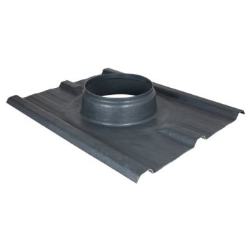 Powerdaylight Ø 35 cm trapezoidal profiled insulated roof panel flashing