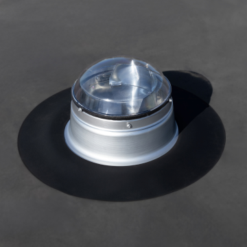 Powerdaylight Ø 25 cm flat roof exterior (roof) components
