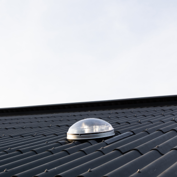 Powerdaylight Ø 53 cm corrugated sheet exterior (roof) components