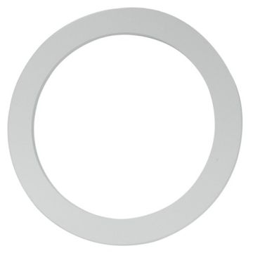 Powerdaylight Ø 25 cm White mounting ring for concrete drilling